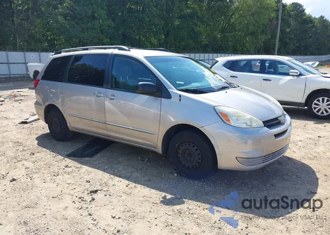 2004 Toyota Sienna Le z USA, uszkodzony, nr VIN 5TDZA23C74S130513